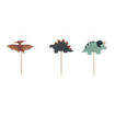 Picture of CANDLES DINOSAURS 3CM - 3 PACK